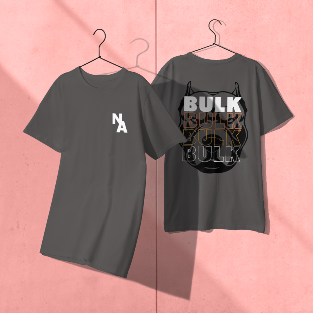 Camiseta gris BULK